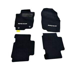 OEM TOYOTA RAV 4 SE BLACK CARPET FLOOR MATS (4) PT206-42160-20 FITS  2016-2018